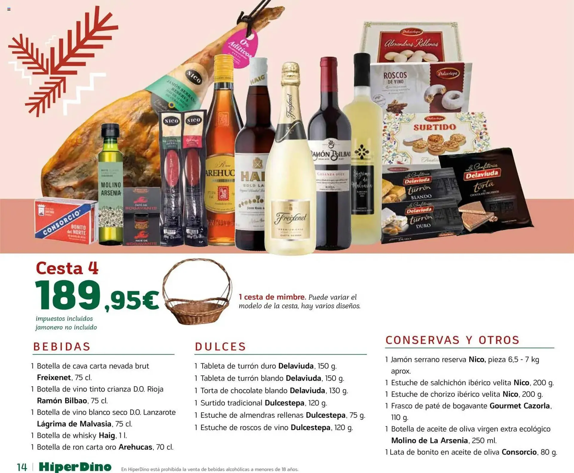 Catálogo de Folleto HiperDino 10 de noviembre al 24 de diciembre 2025 - Página 14
