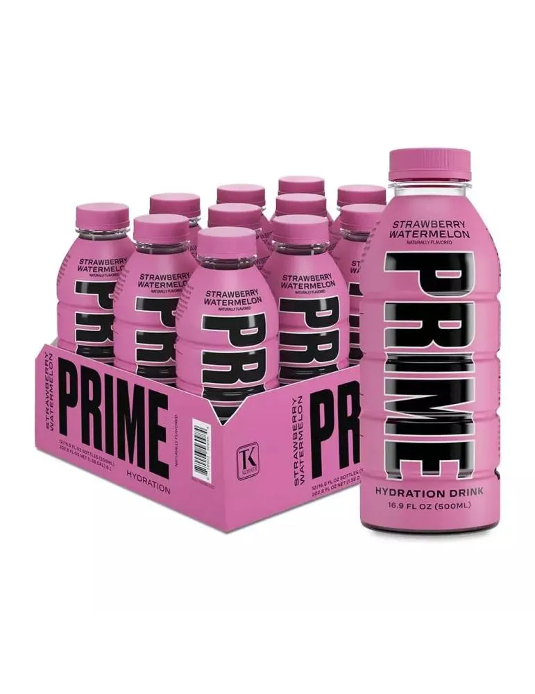 Strawberry Watermelon 500 ml. Prime Hydratation
