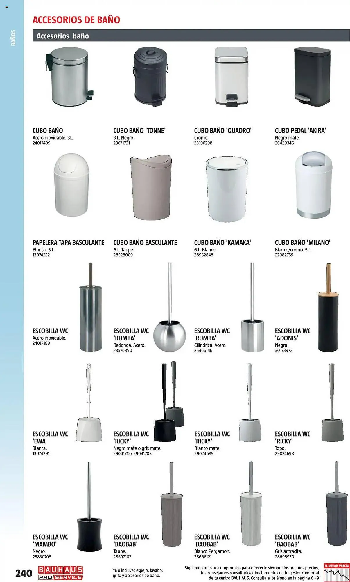 Catálogo de Folleto Bauhaus 24 de febrero al 31 de diciembre 2025 - Página 240