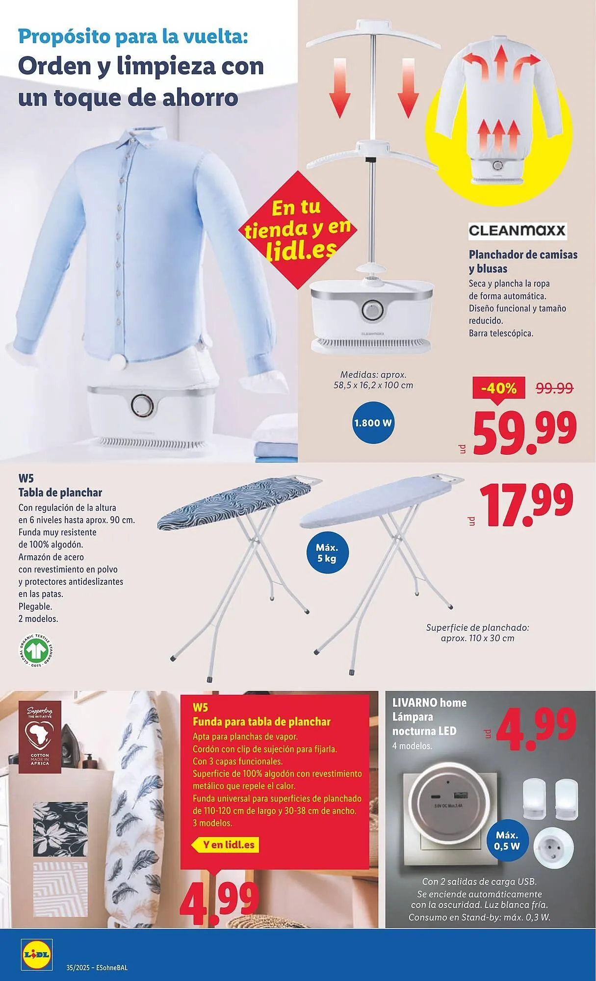 Catálogo de Folleto Lidl 25 de agosto al 31 de agosto 2025 - Página 2