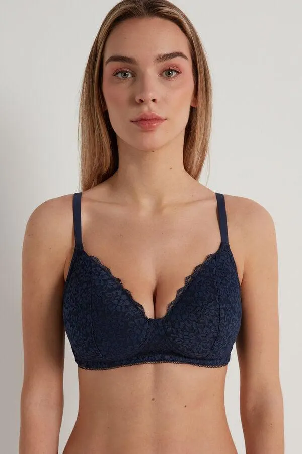 Sujetador Triángulo de Encaje Con Relleno Ligero Warsaw