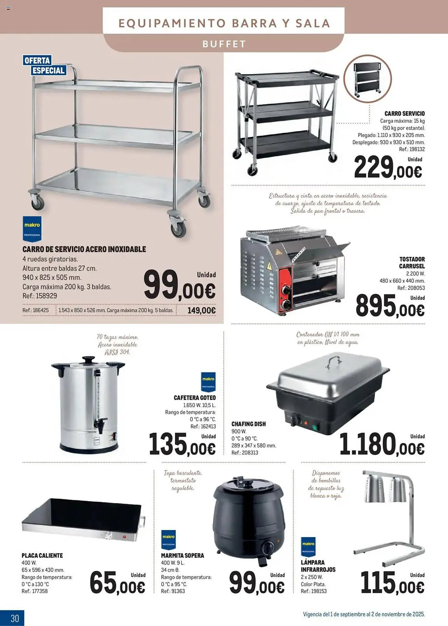 Catálogo de Folleto Makro 1 de septiembre al 2 de noviembre 2025 - Página 30