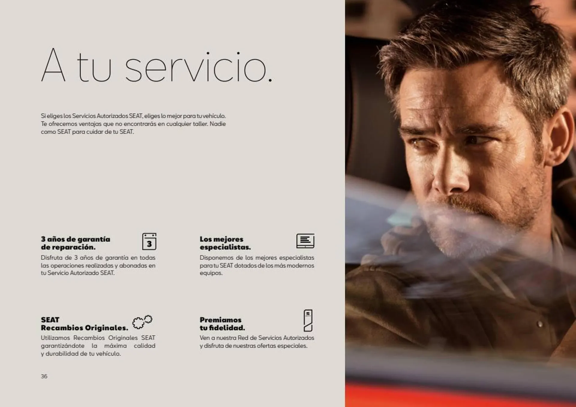 Catálogo de Folleto SEAT 8 de enero al 8 de enero 2024 - Página 36