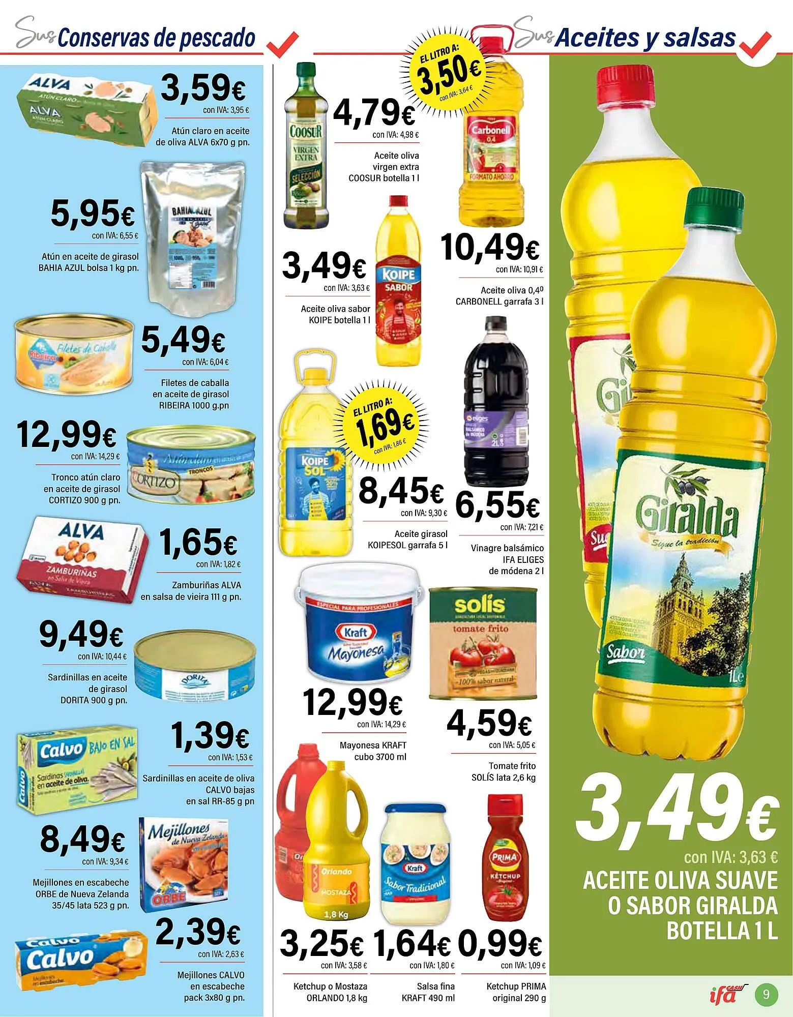 Catálogo de Folleto Cash Ifa 9 de julio al 22 de julio 2025 - Página 9