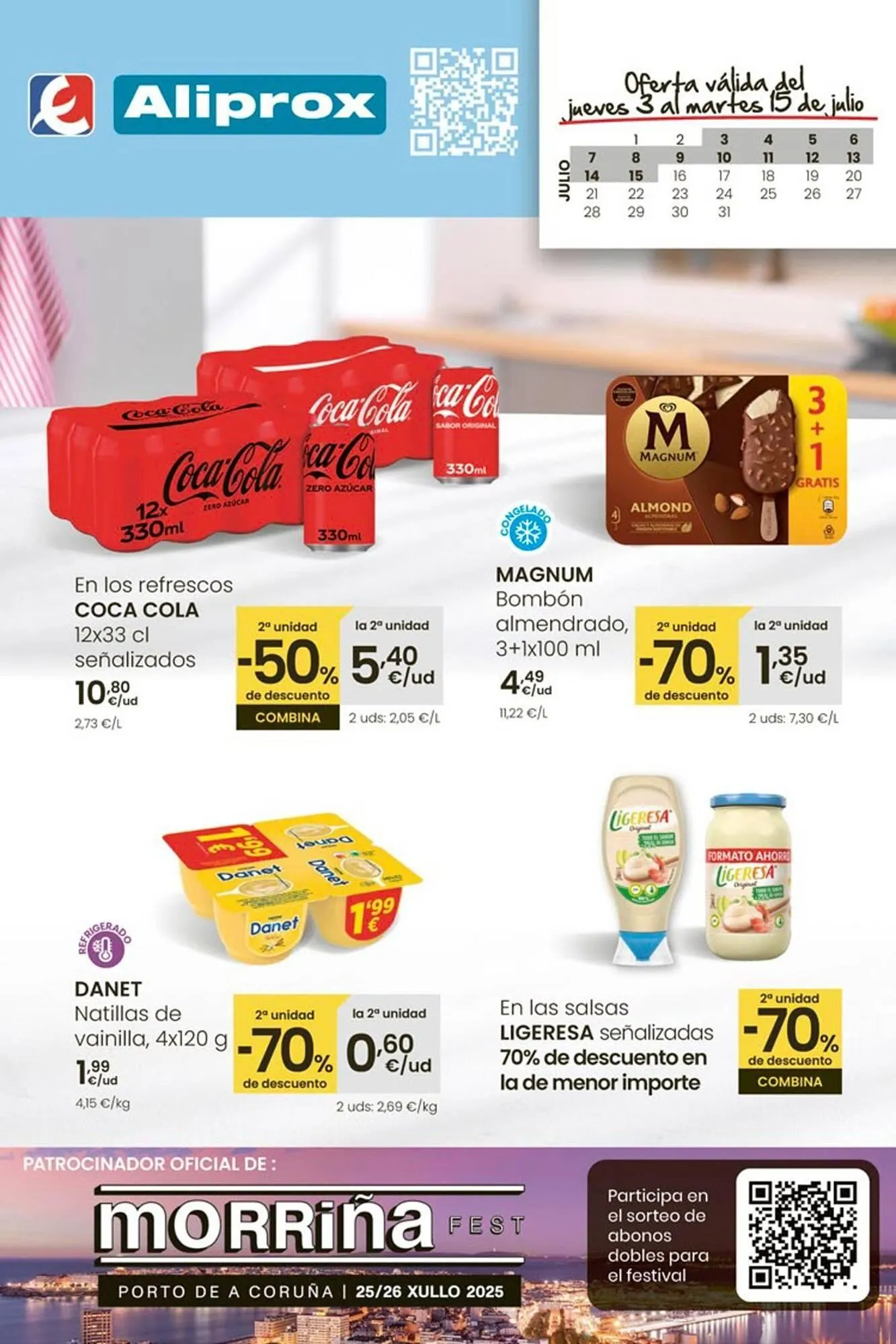 Catálogo de Folleto Eroski 3 de julio al 15 de julio 2025 - Página 1