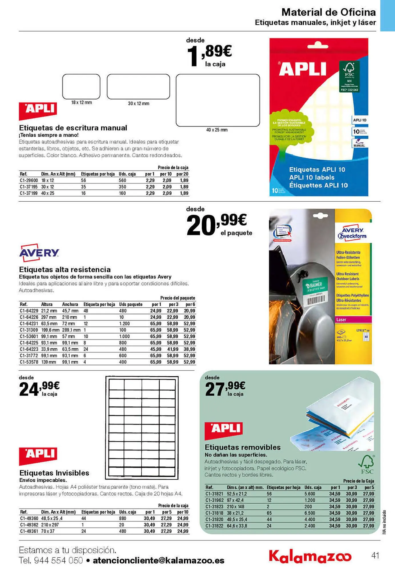 Catálogo de Folleto Staples Kalamazoo 27 de enero al 31 de julio 2023 - Página 41