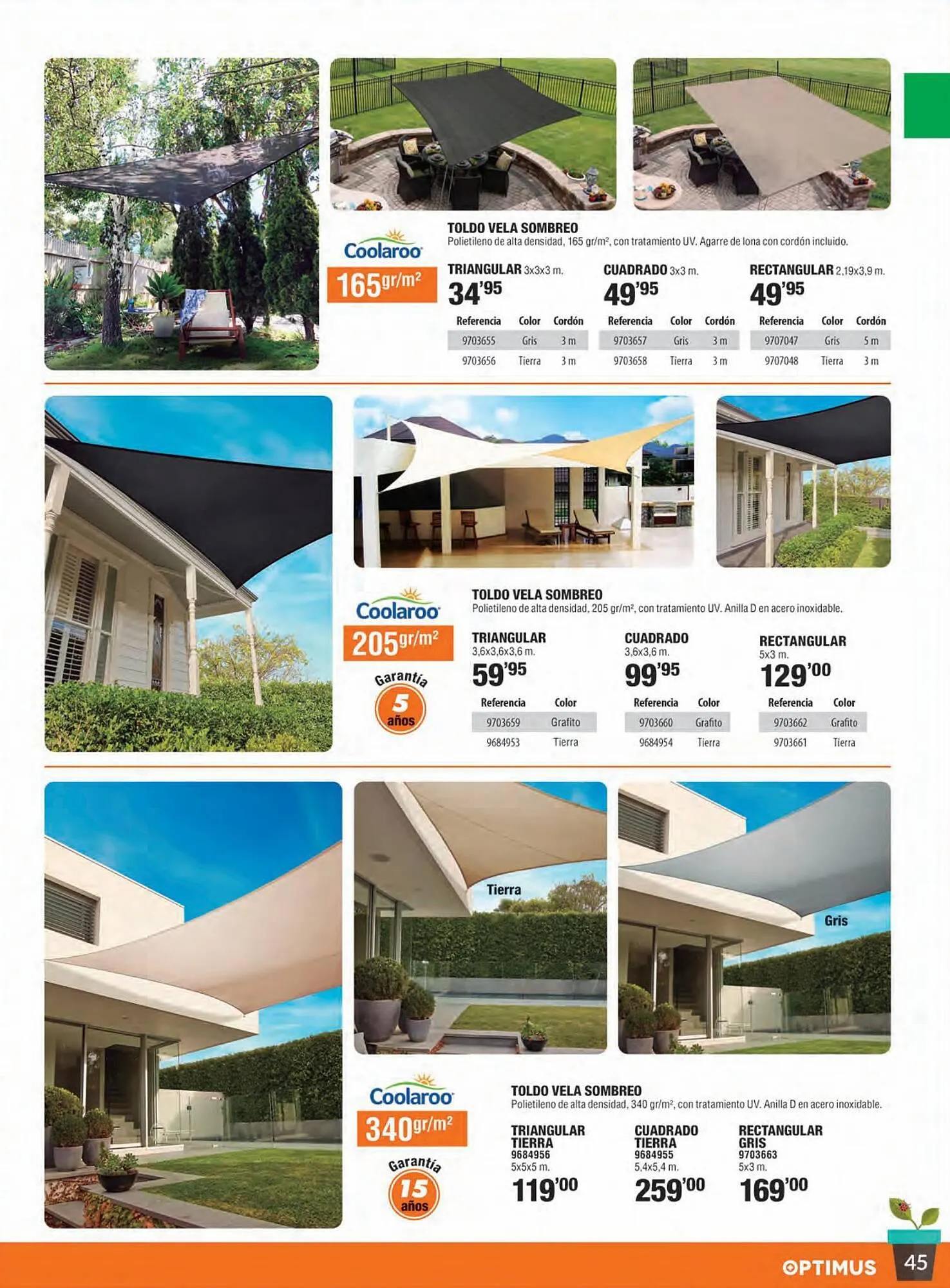 Catálogo de Folleto Optimus 27 de marzo al 31 de agosto 2023 - Página 45