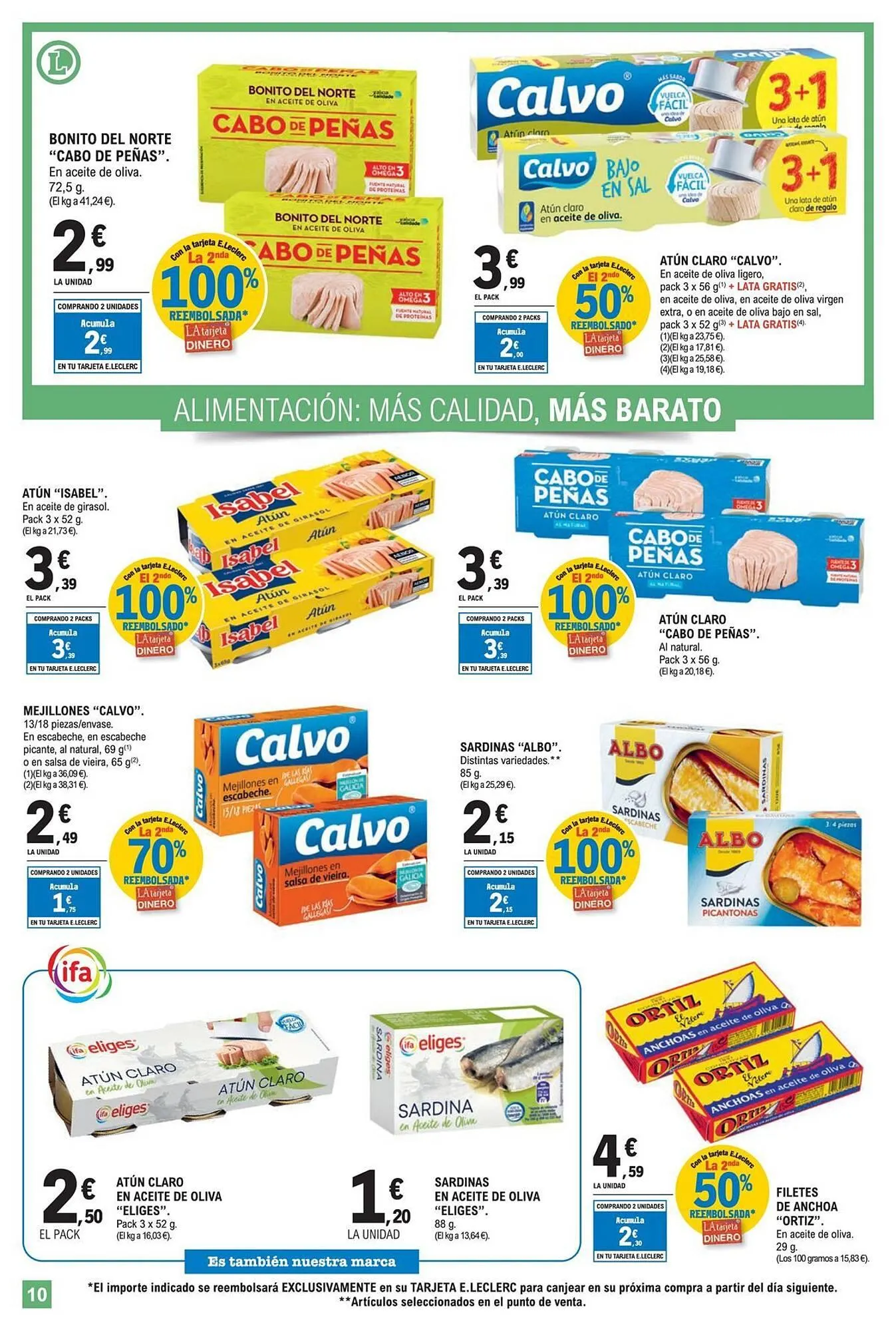 Catálogo de Catálogo E.Leclerc 11 de marzo al 22 de marzo 2026 - Página 10