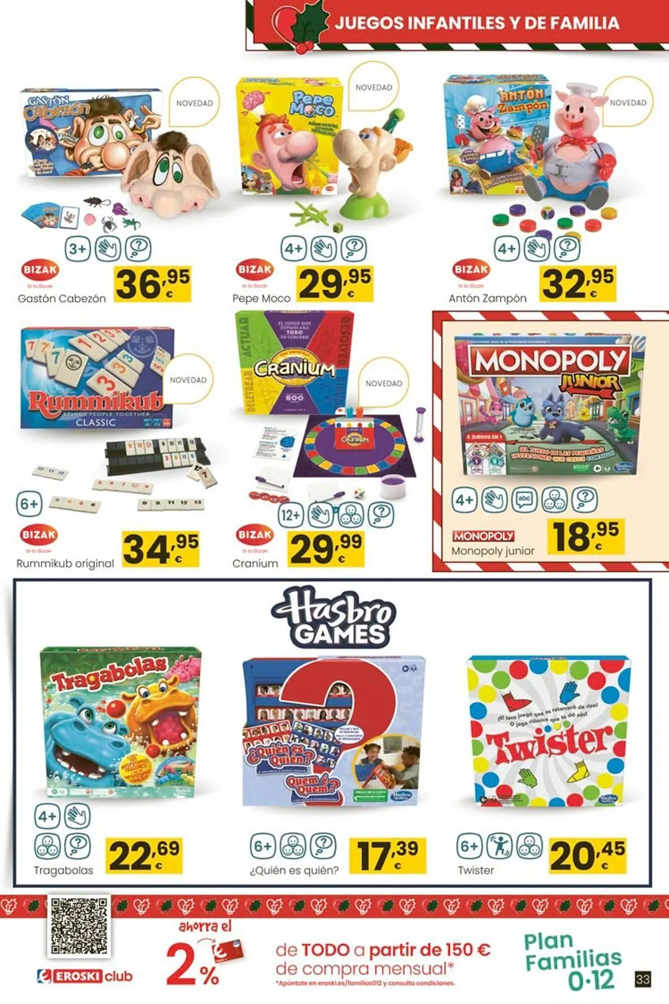Catálogo de Folleto Eroski 6 de noviembre al 6 de enero 2026 - Página 33