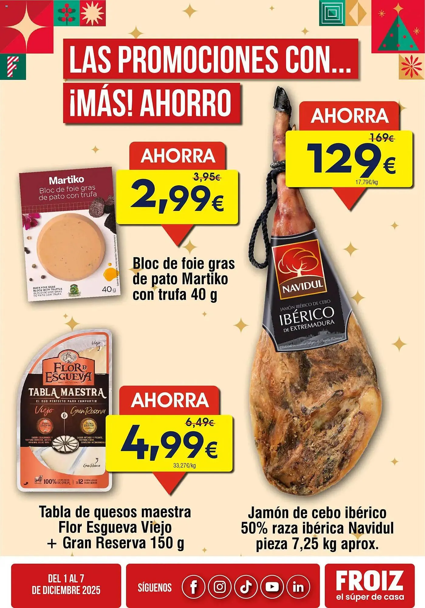 Catálogo de Folleto FROIZ 1 de diciembre al 7 de diciembre 2025 - Página 3