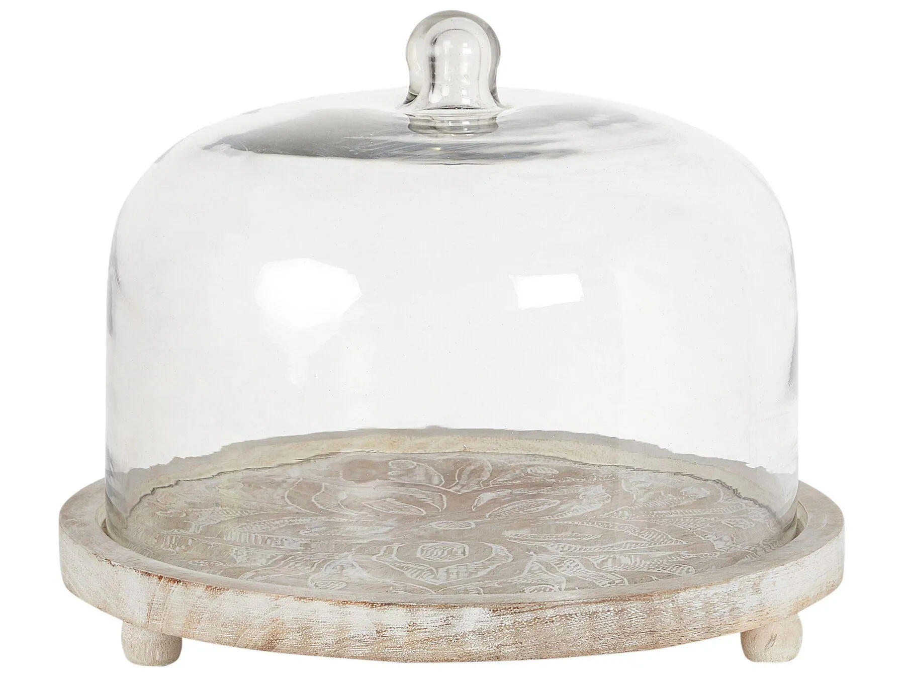 Soporte para tartas FAJUM Madera de mango Marrón claro