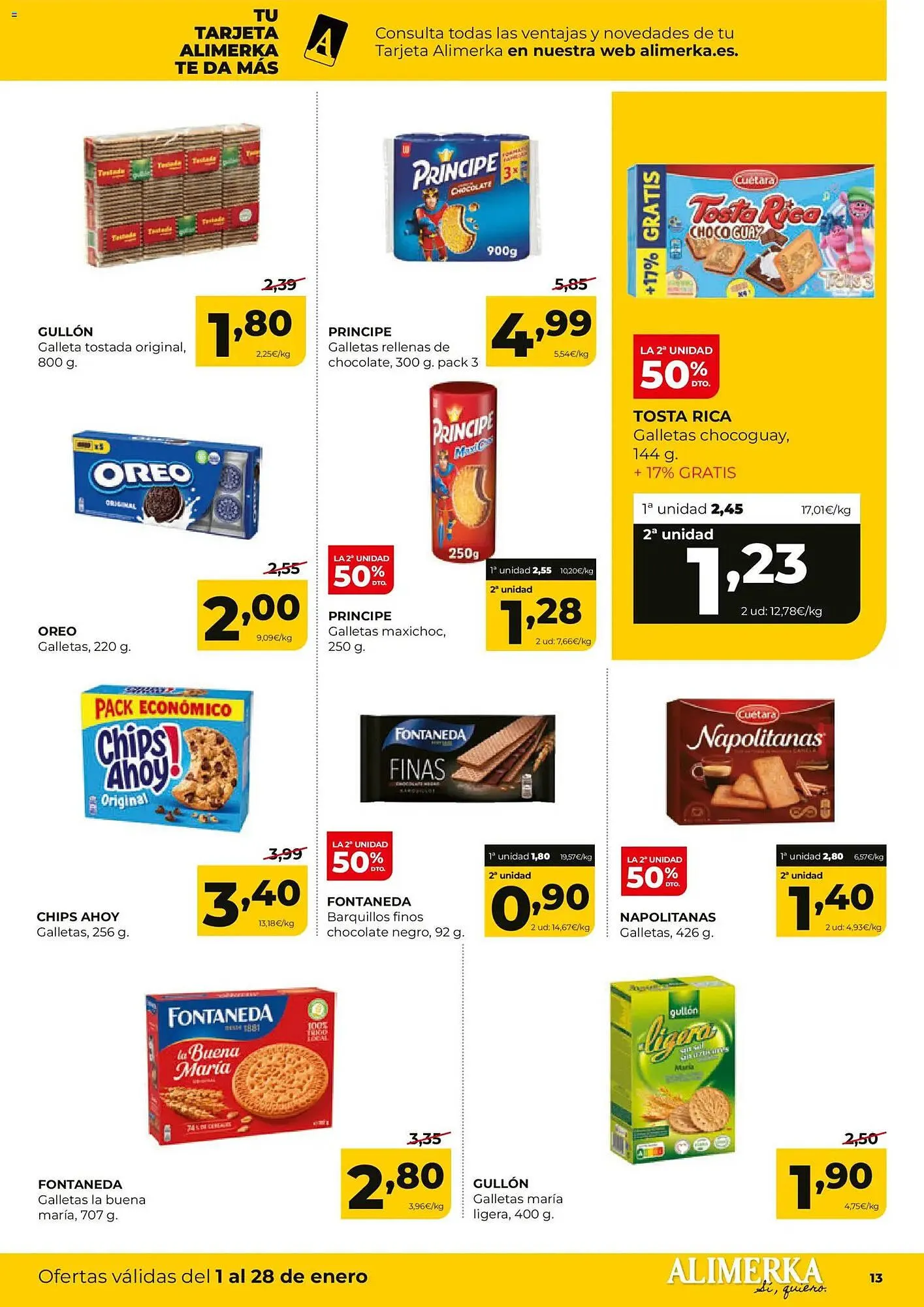 Catálogo de Folleto Alimerka 1 de enero al 28 de enero 2026 - Página 13