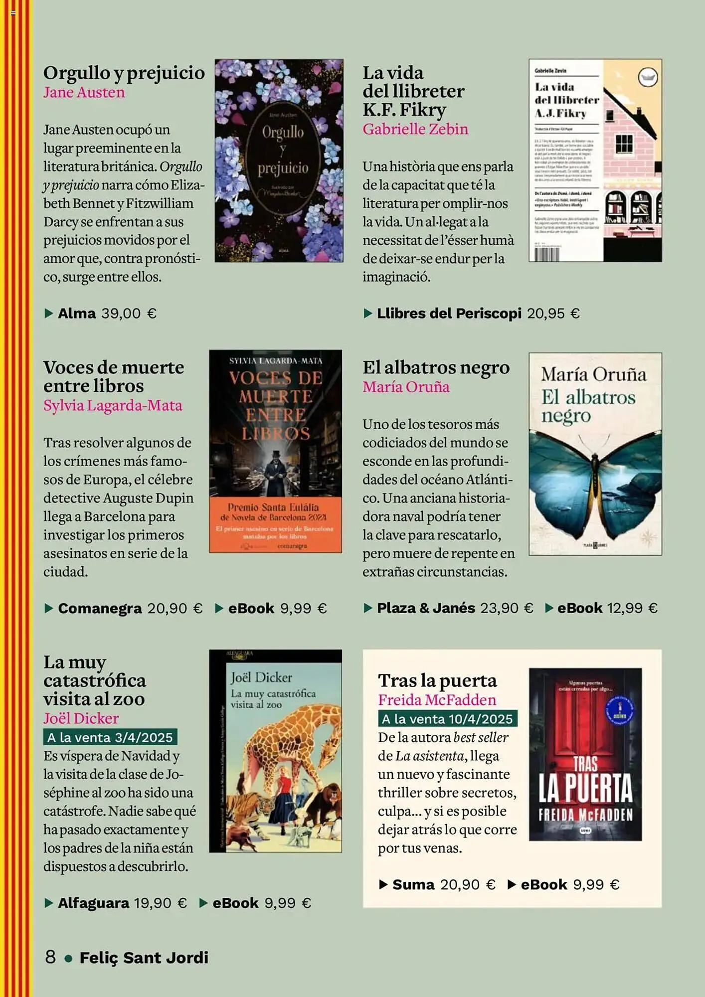 Catálogo de Folleto Casa del Libro 7 de abril al 22 de abril 2025 - Página 8
