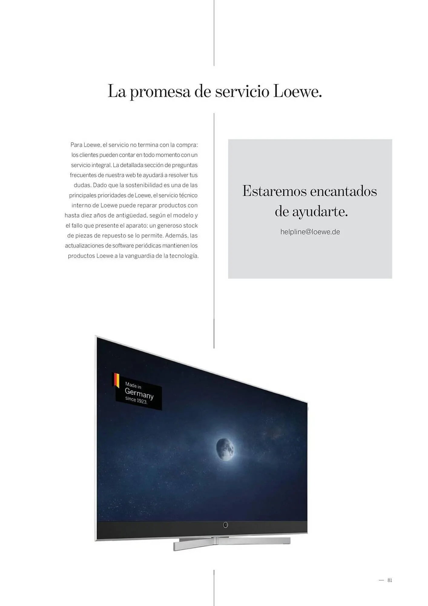 Catálogo de Folleto Loewe 23 de enero al 31 de diciembre 2026 - Página 81