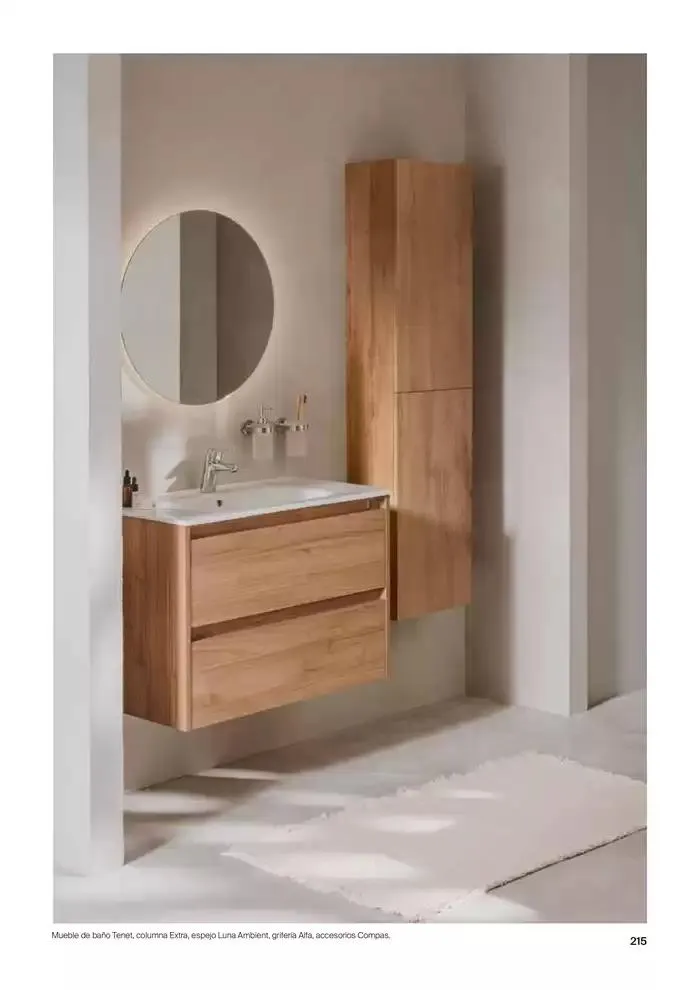 Catálogo de Colecciones de Baño, Muebles y Accesorios 9 de enero al 31 de diciembre 2025 - Página 217