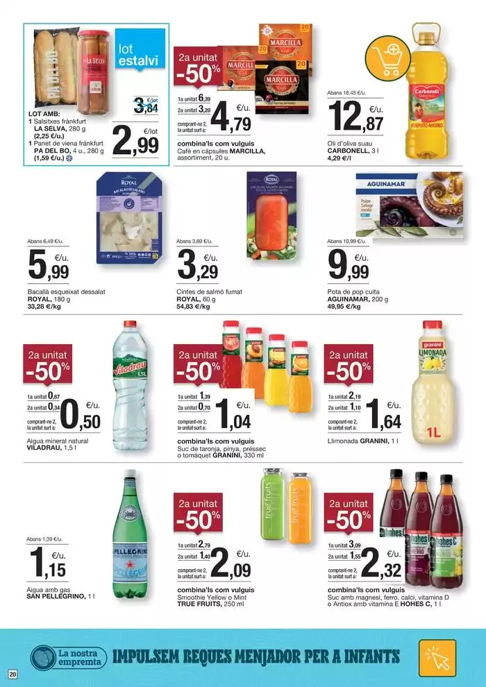 Catálogo de Ofertes vàlides del 15 al 28 d’abril 16 de abril al 28 de abril 2025 - Página 20