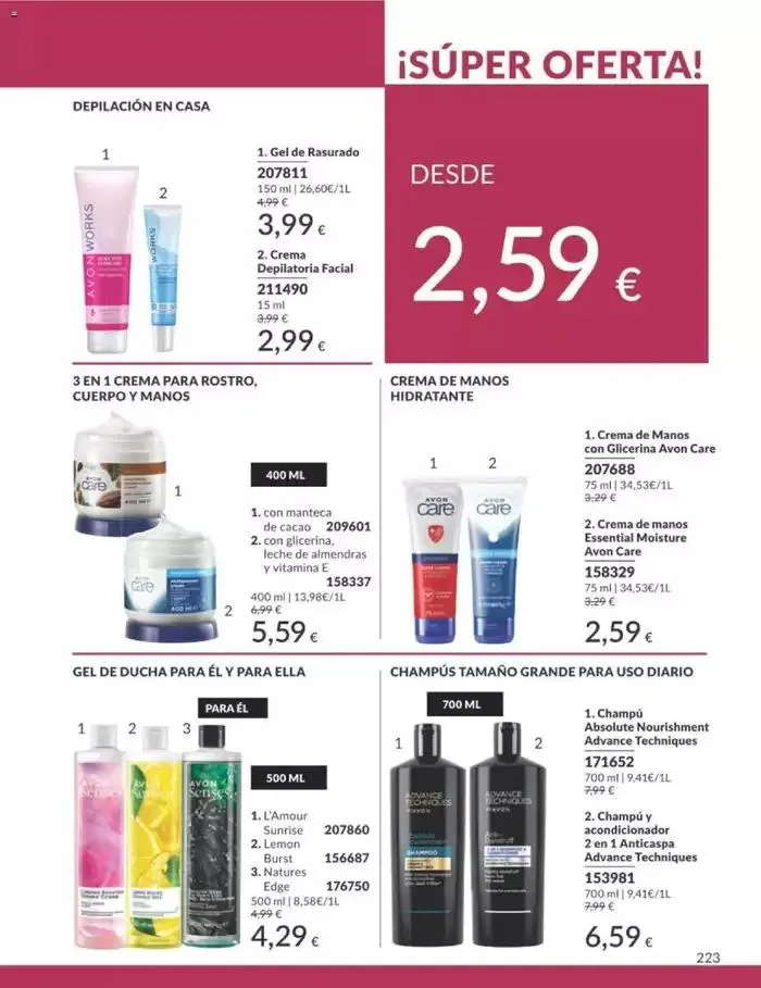 Catálogo de Catálogo AVON 1 de octubre al 31 de octubre 2024 - Página 137