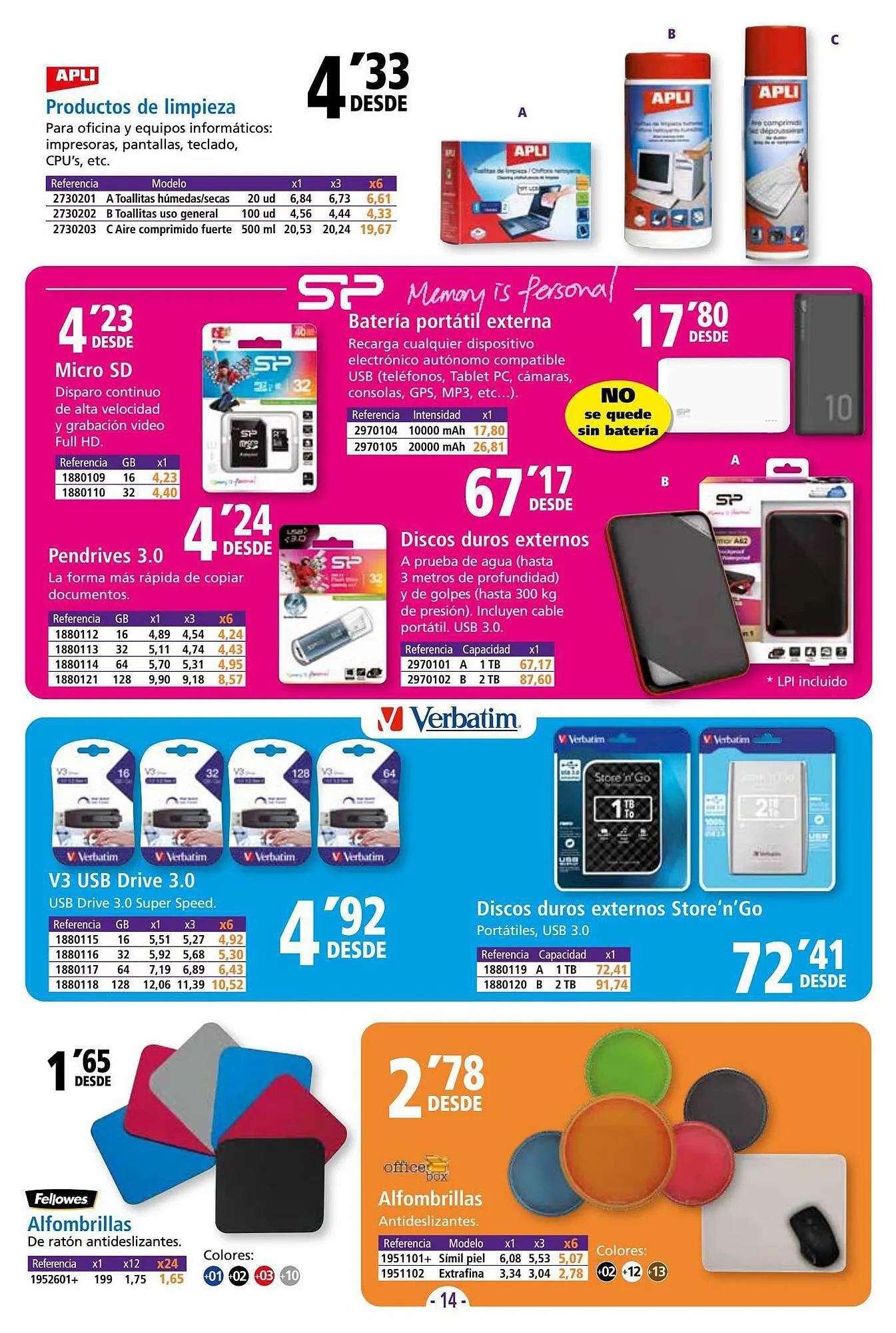 Catálogo de Folleto Folder 8 de mayo al 10 de octubre 2023 - Página 14