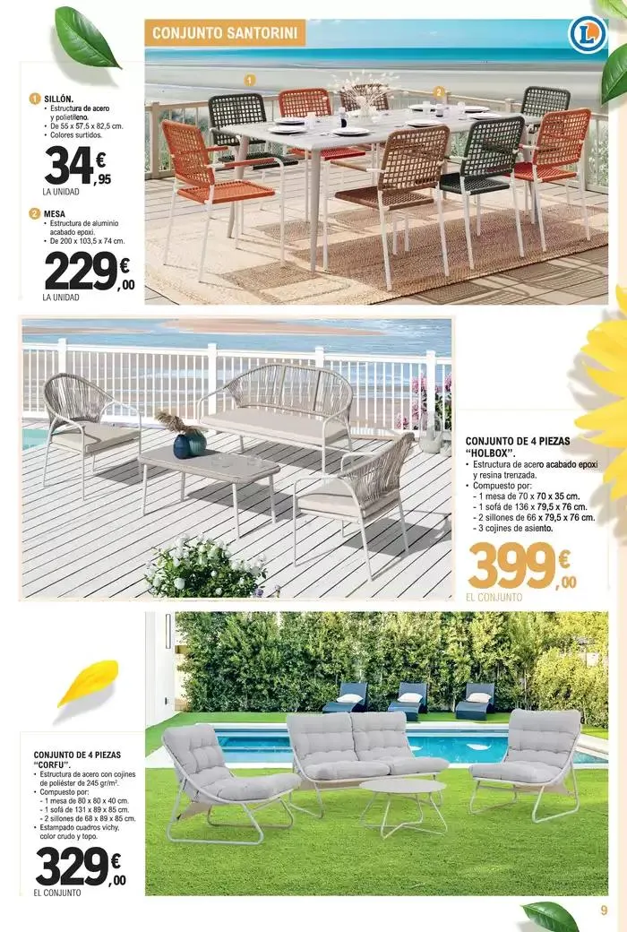 Catálogo de Aire libre Salamanca 25 de abril al 18 de mayo 2025 - Página 9