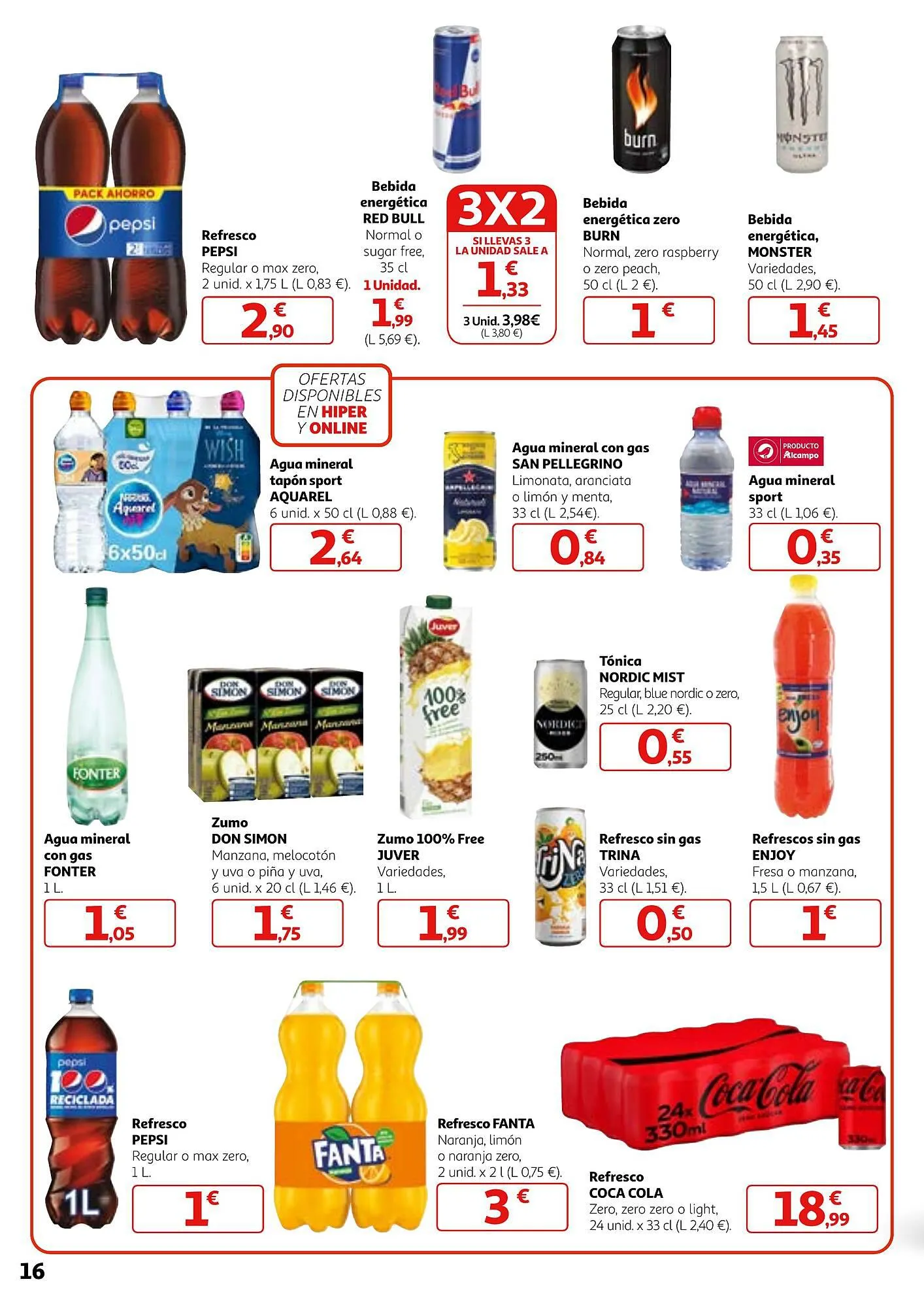 Catálogo de Folleto Alcampo 15 de febrero al 29 de febrero 2024 - Página 16