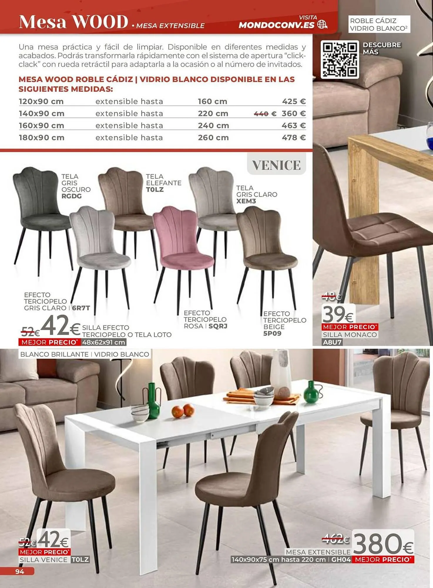 Catálogo de Catálogo Mondo Convenienza 2 de octubre al 28 de febrero 2026 - Página 96