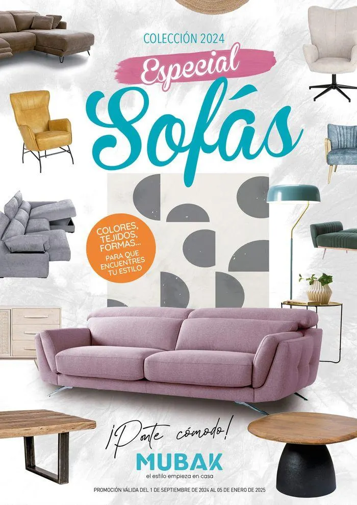Catálogo de Especial sofás! 2 de septiembre al 5 de enero 2025 - Página 1