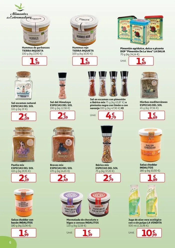 Catálogo de Alimentos de Extremadura 5 de junio al 22 de junio 2024 - Página 6