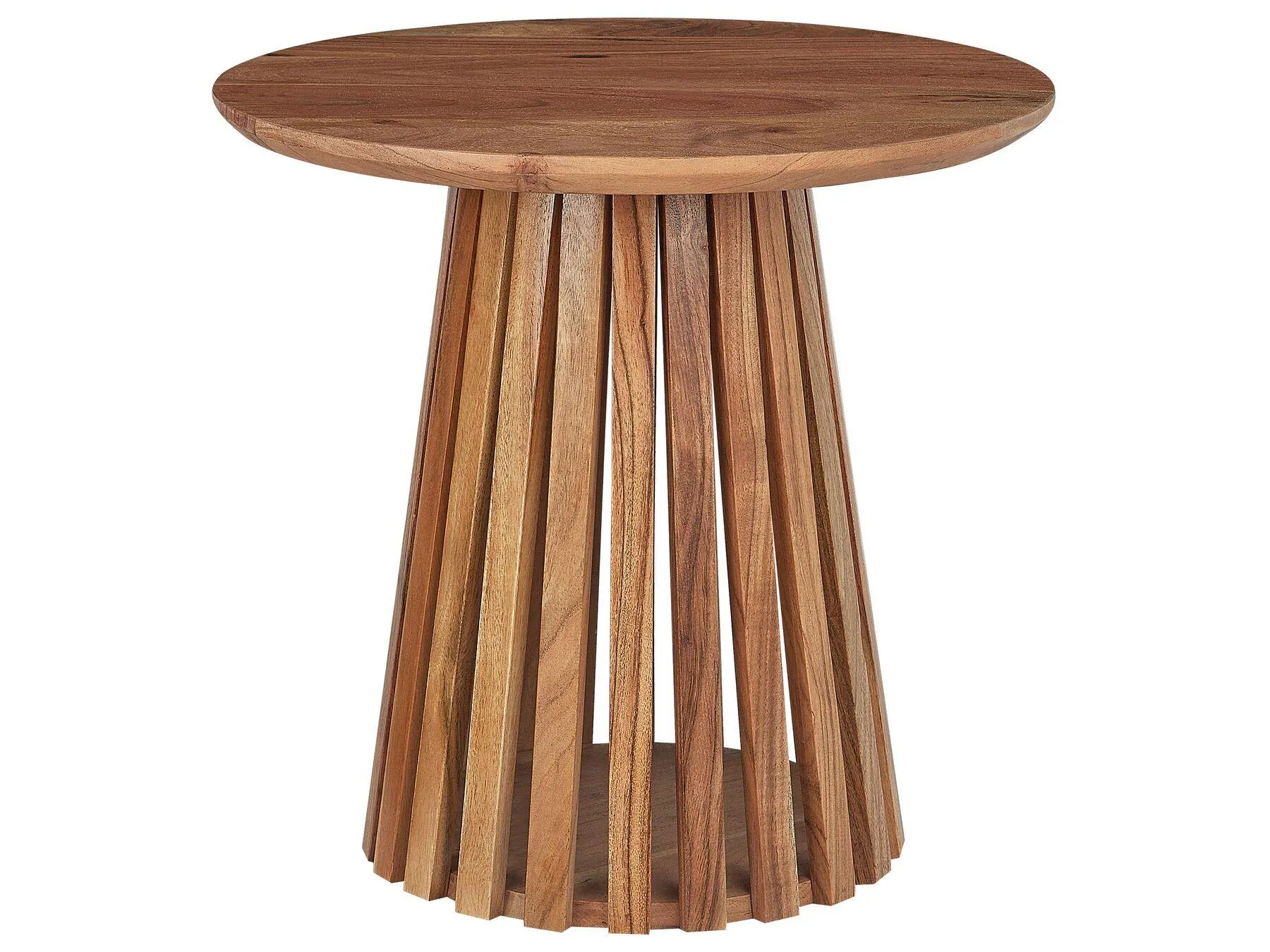 Mesa de centro de madera de acacia oscura MESILLA