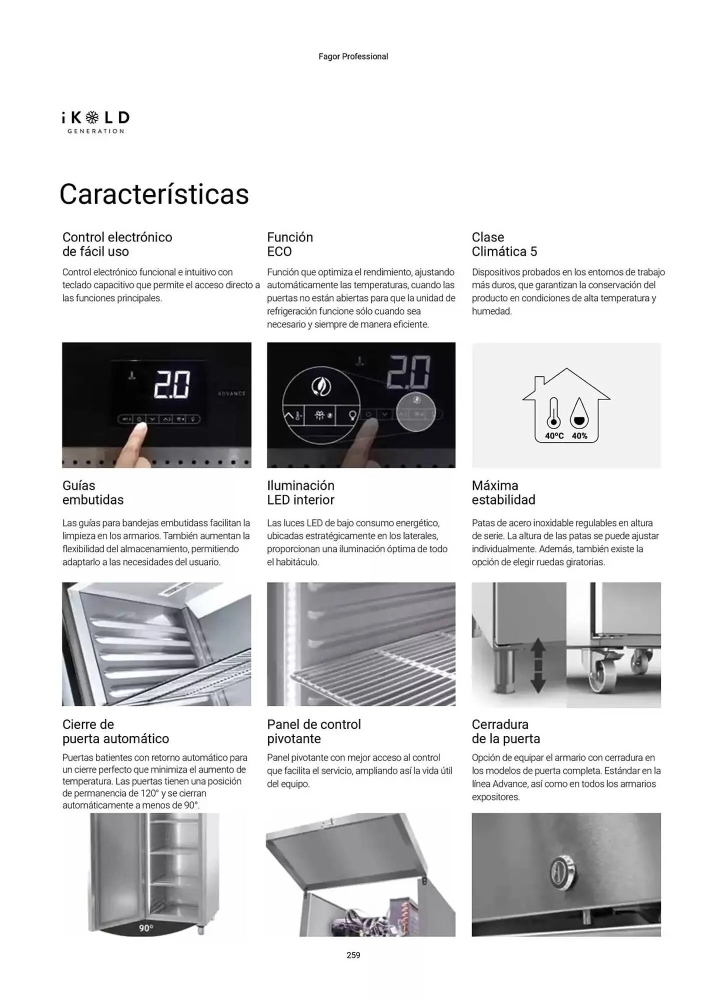 Catálogo de Folleto Fagor 3 de marzo al 1 de enero 2026 - Página 260