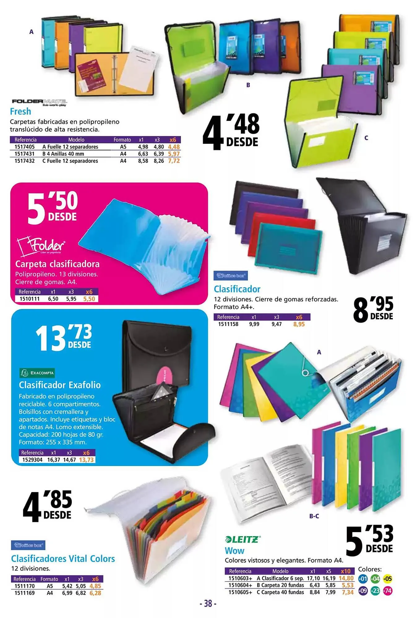 Catálogo de Folleto Folder 8 de mayo al 10 de octubre 2025 - Página 38