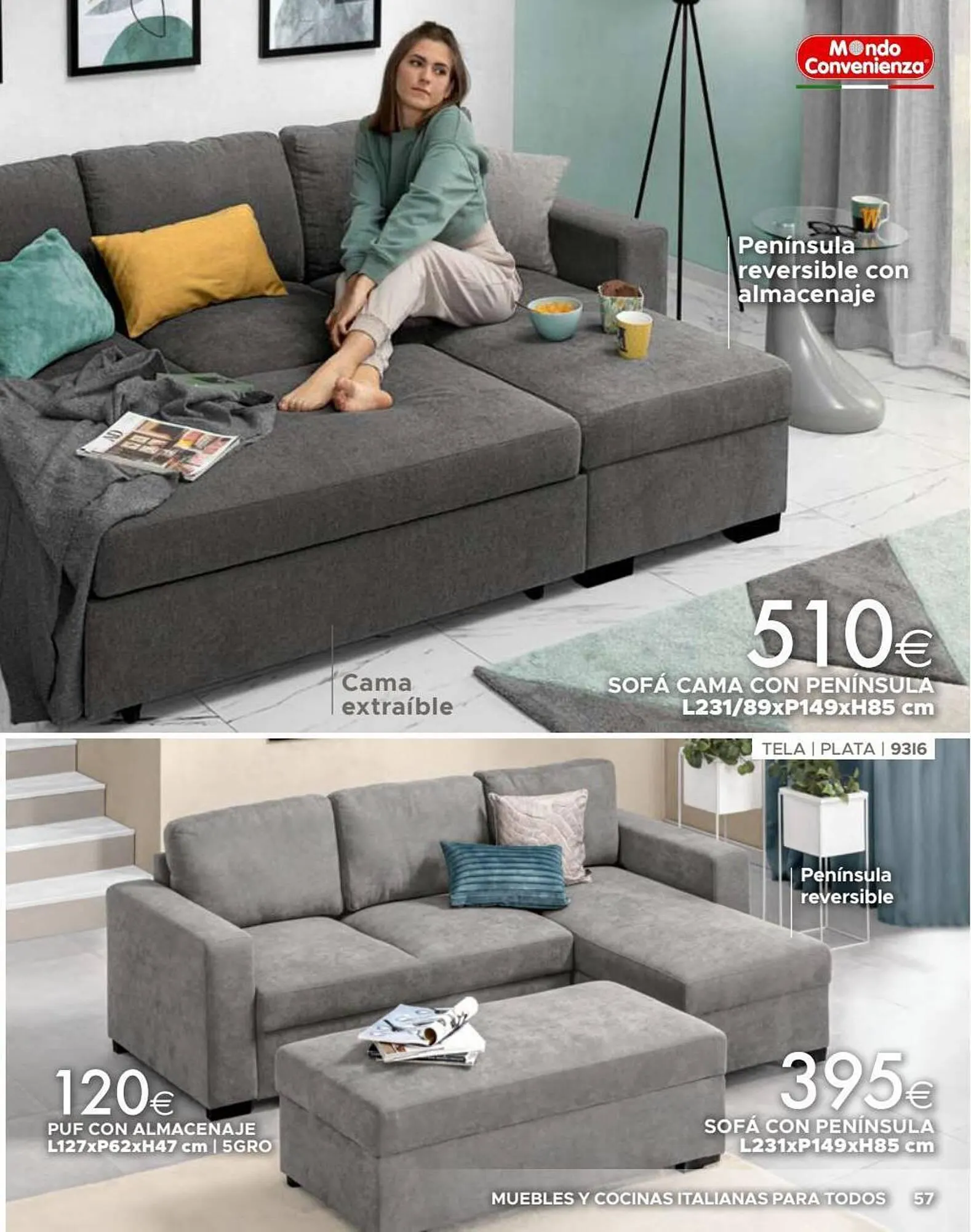 Catálogo de Folleto Mondo Convenienza 1 de junio al 31 de diciembre 2023 - Página 59