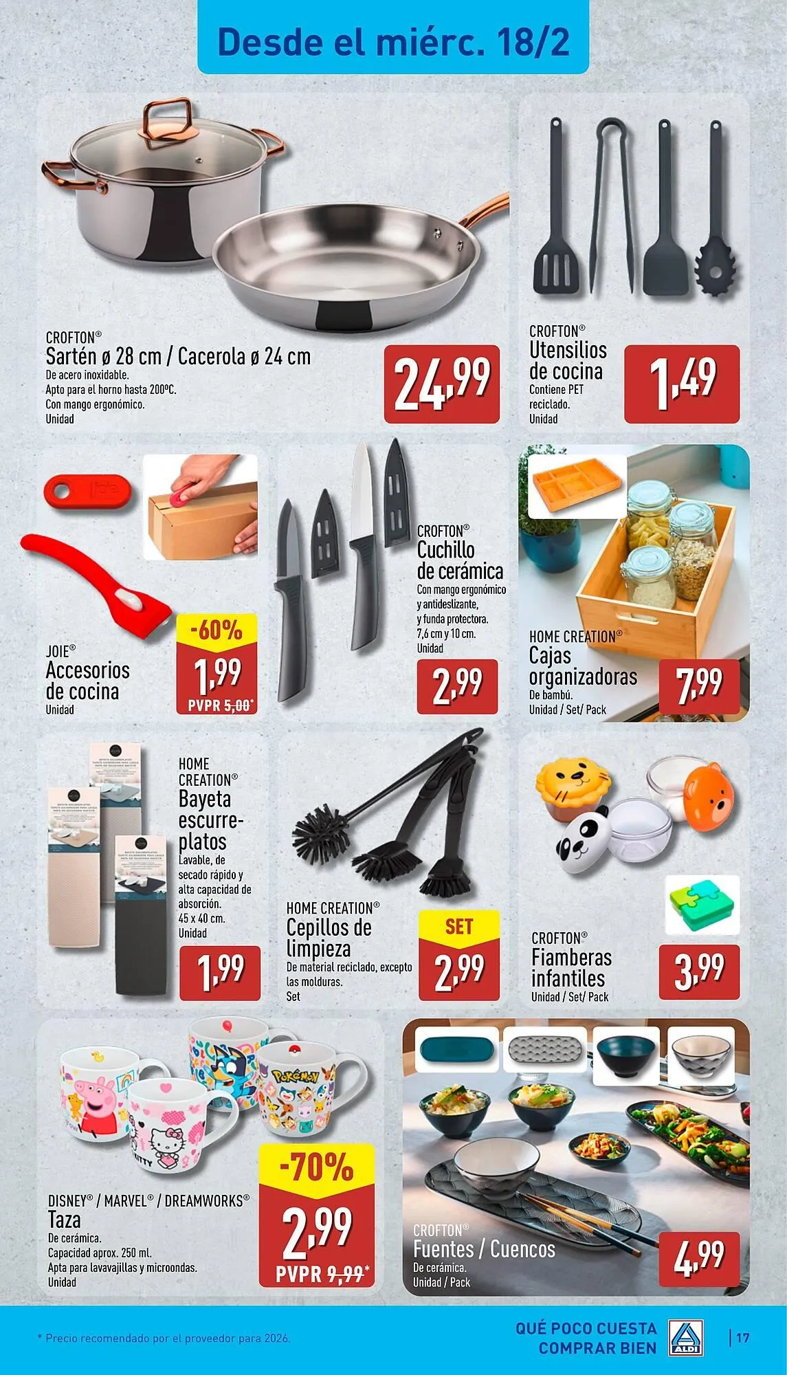 Catálogo de Folleto ALDI 16 de febrero al 22 de febrero 2026 - Página 17
