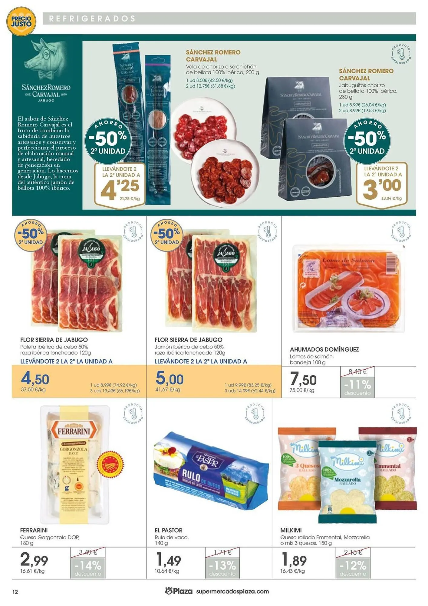 Catálogo de Folleto Supermercados Plaza 11 de julio al 30 de julio 2025 - Página 12