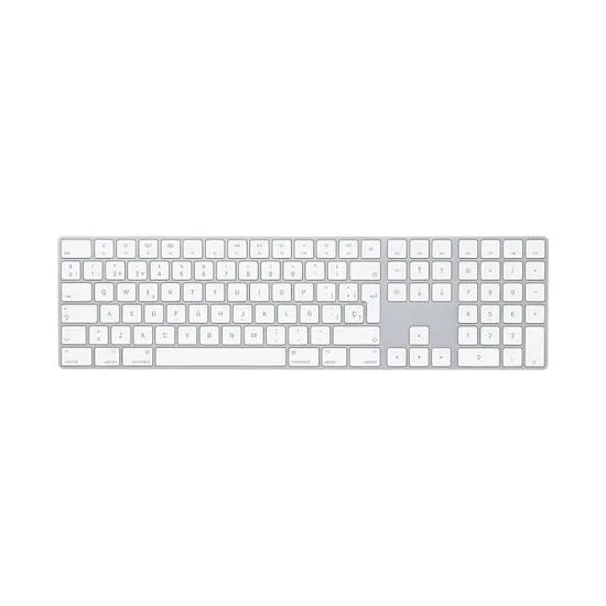 Apple Magic Keyboard Teclado numérico Bluetooth Español Plata - MQ052Y/A