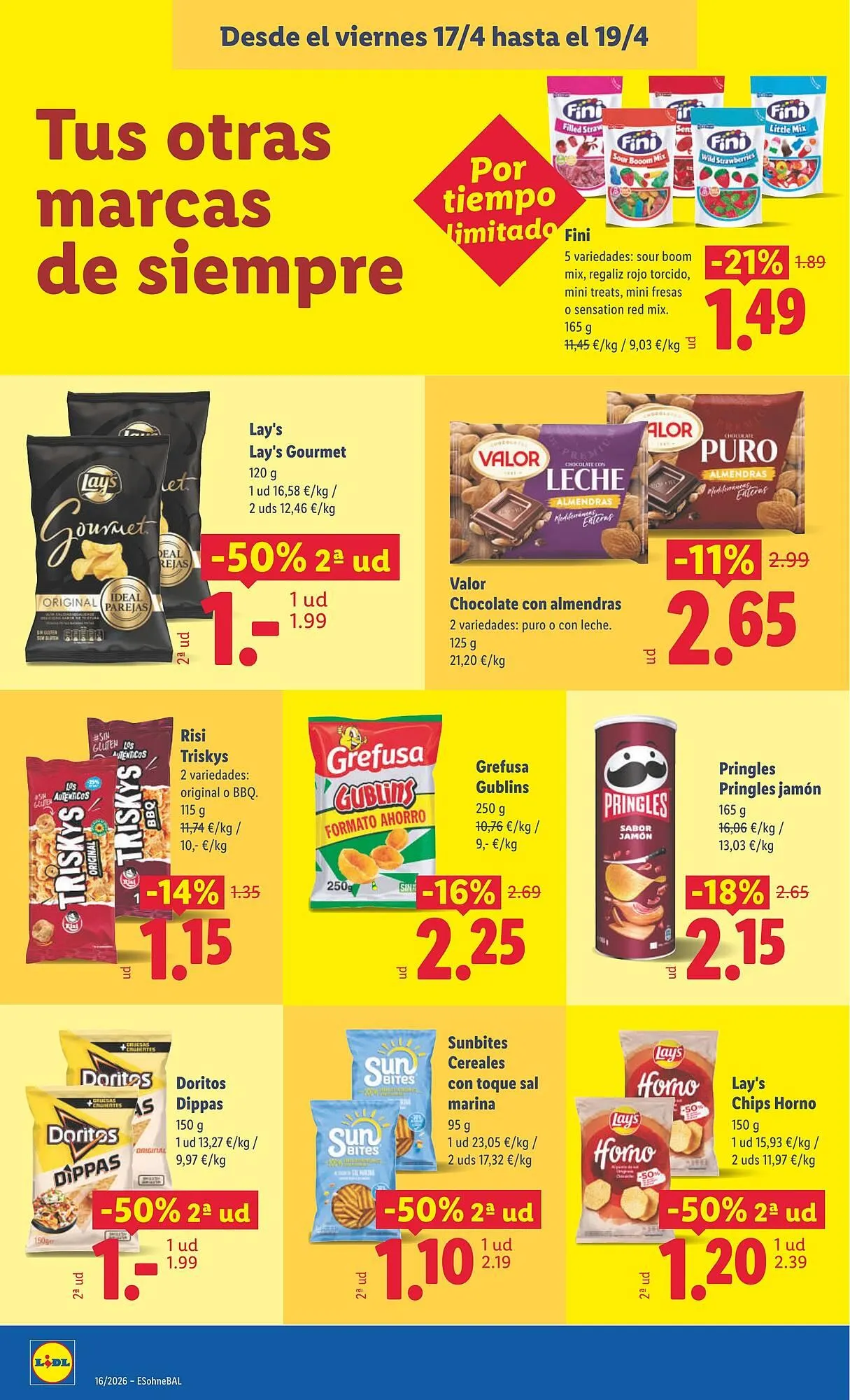 Catálogo de Catálogo Lidl 13 de abril al 19 de abril 2026 - Página 36