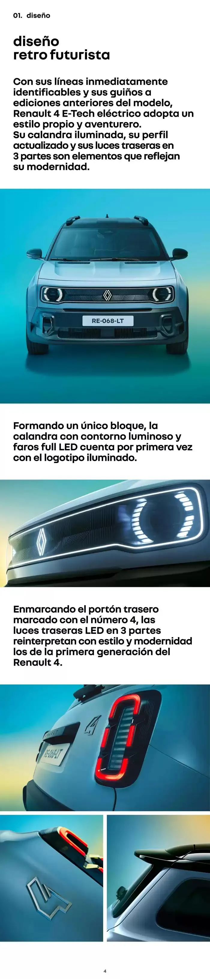 Catálogo de Renault 4 E-Tech Eléctrico 15 de mayo al 15 de mayo 2026 - Página 4