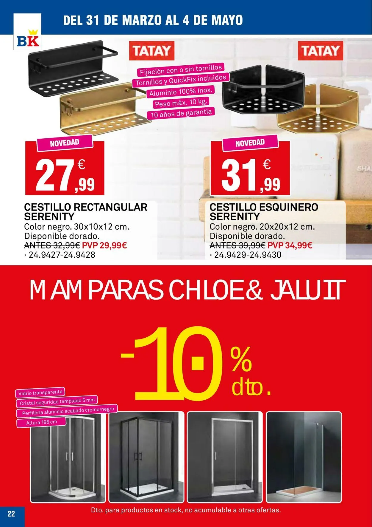 Catálogo de Bricoking Oferta actual 28 de abril al 12 de mayo 2025 - Página 22