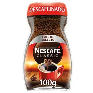 NESCAFE café soluble descafeinado frasco 100 gr