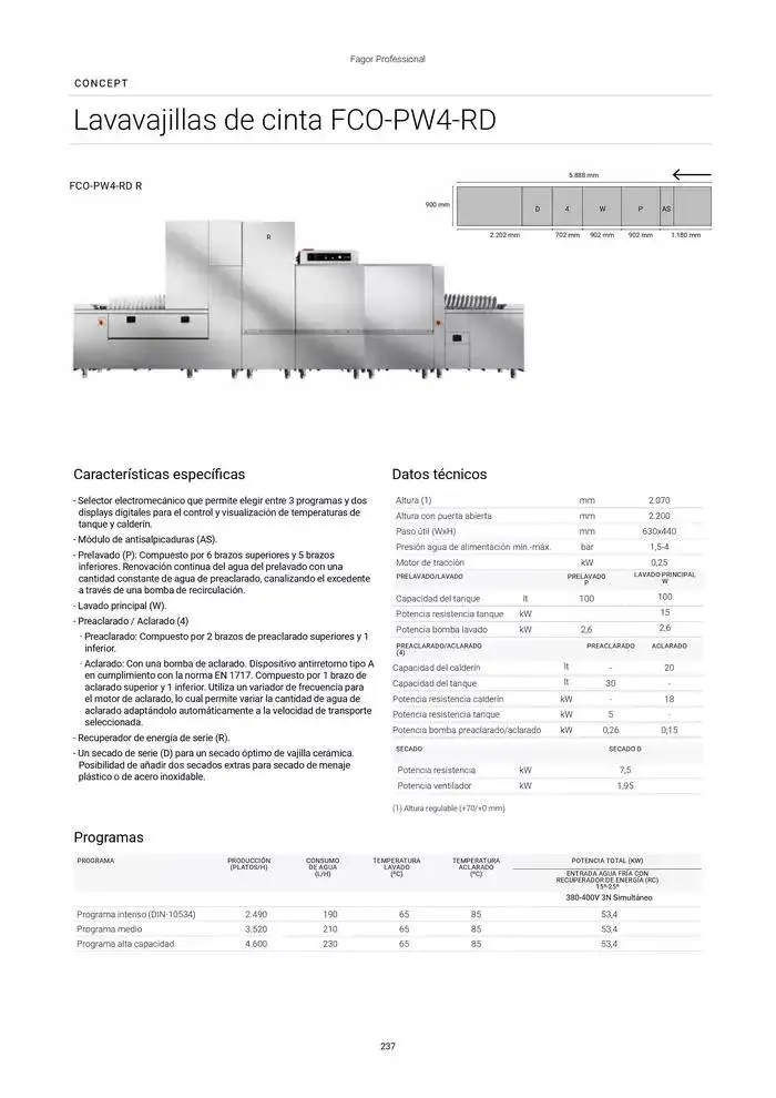 Catálogo de Catálogo Hostelería y Restauración 3 de marzo al 3 de junio 2025 - Página 238