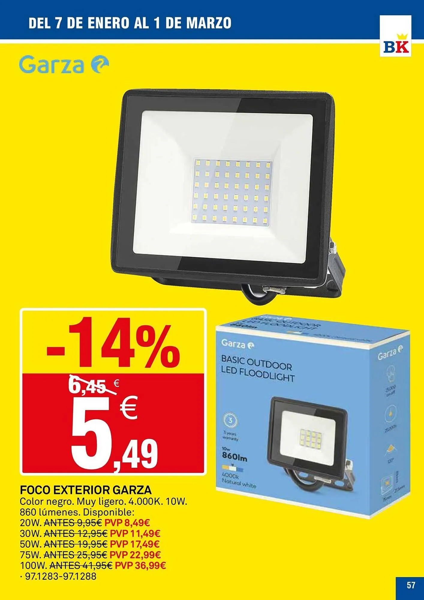 Catálogo de Catálogo Bricoking 7 de enero al 1 de marzo 2026 - Página 57