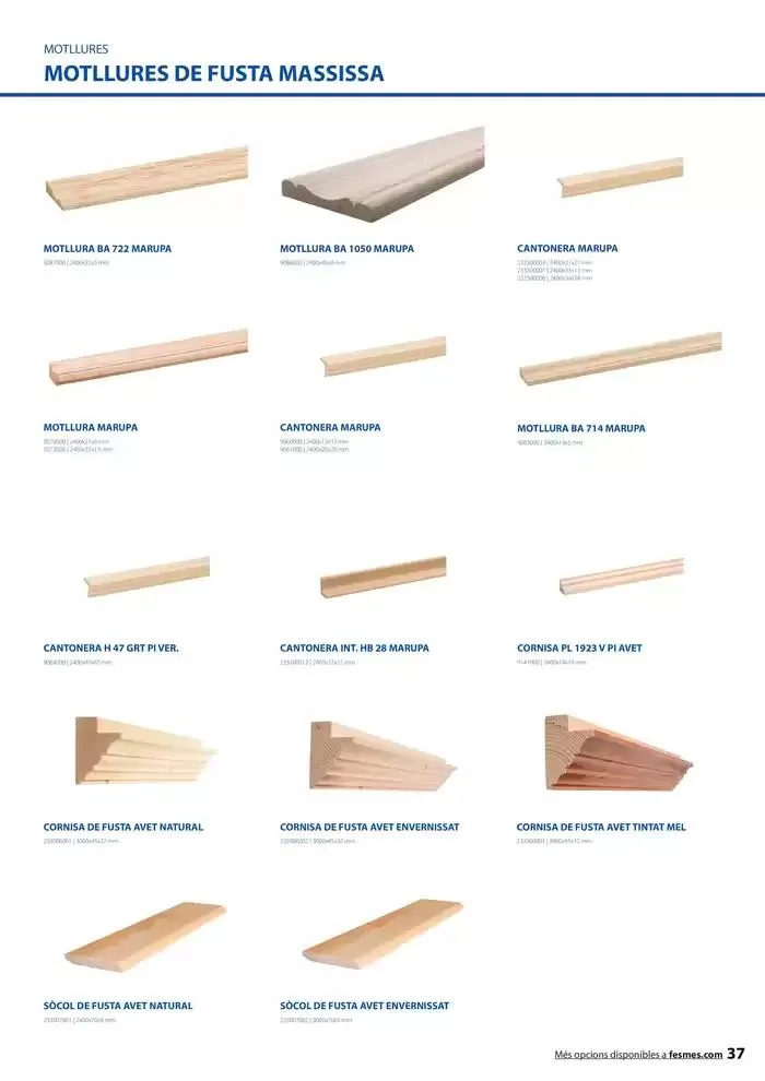 Catálogo de Tot en fusta 1 de enero al 31 de diciembre 2025 - Página 37