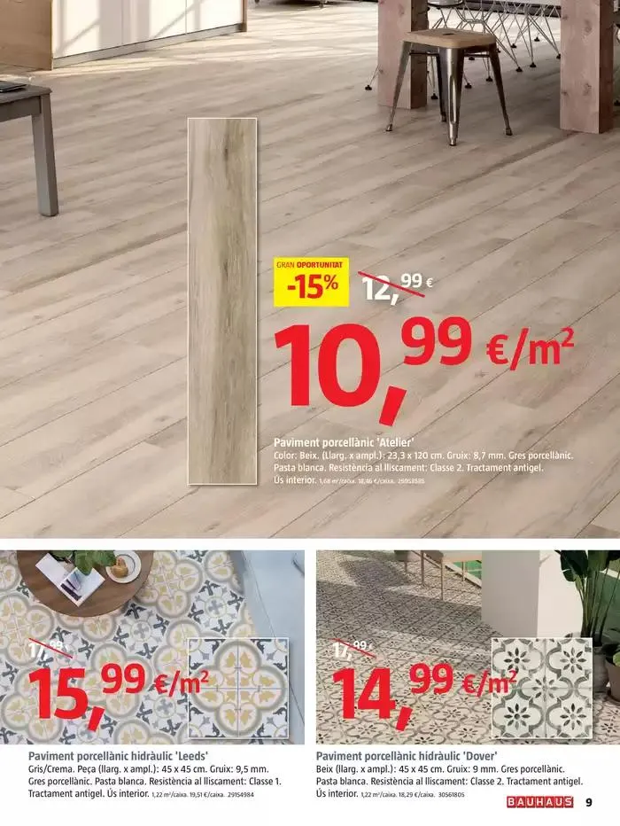 Catálogo de Bricolatge, reformes, decoració i jardí 27 de febrero al 2 de abril 2025 - Página 9