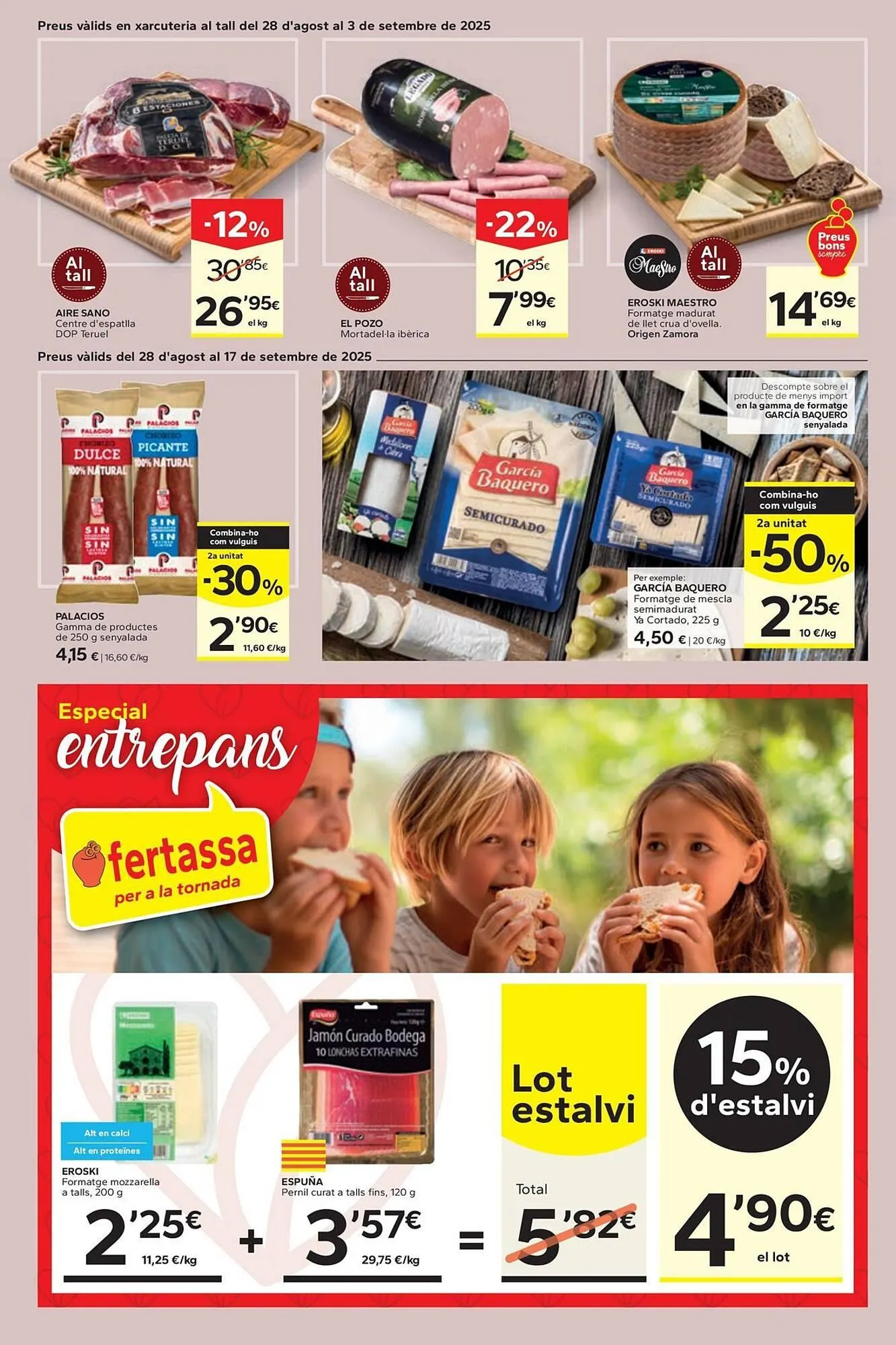 Catálogo de Folleto Caprabo 28 de agosto al 17 de septiembre 2025 - Página 8