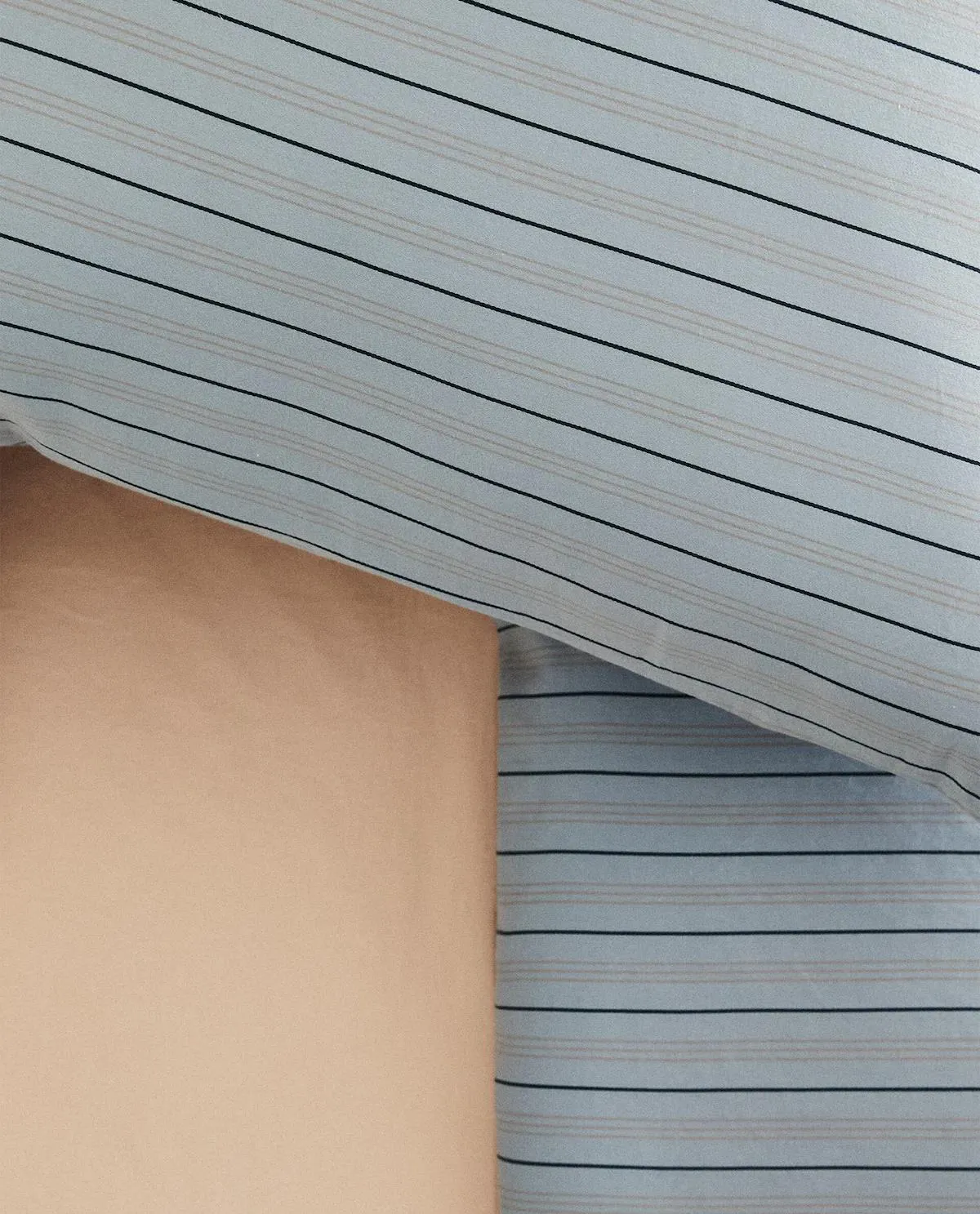 SÁBANAS SATÉN LAVADO Y RAYAS