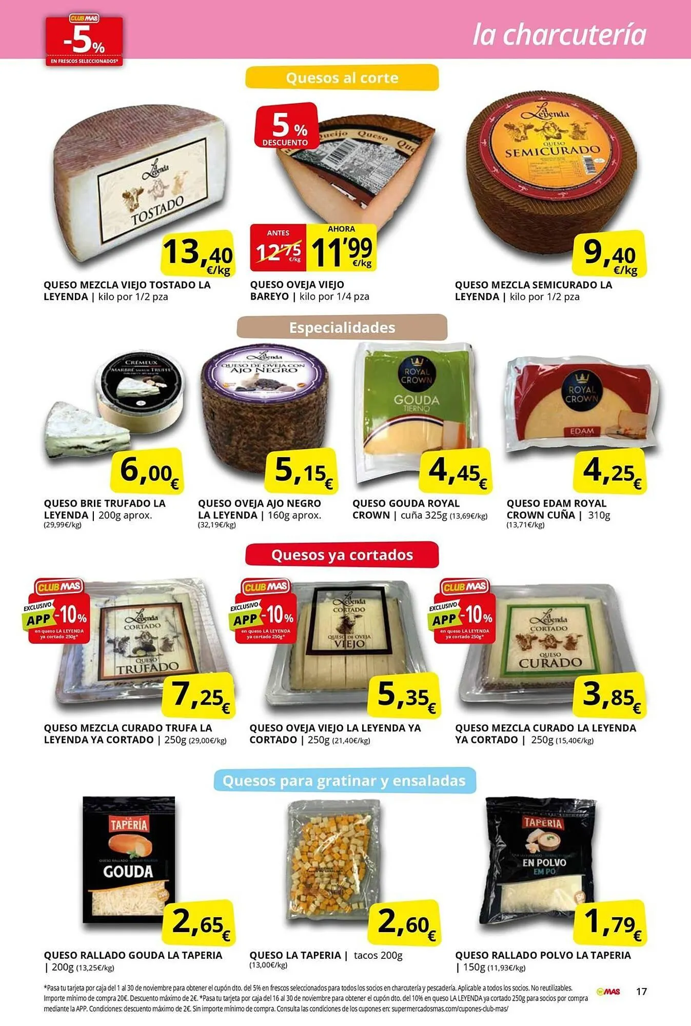 Catálogo de Folleto Supermercados MAS 31 de octubre al 30 de noviembre 2025 - Página 17