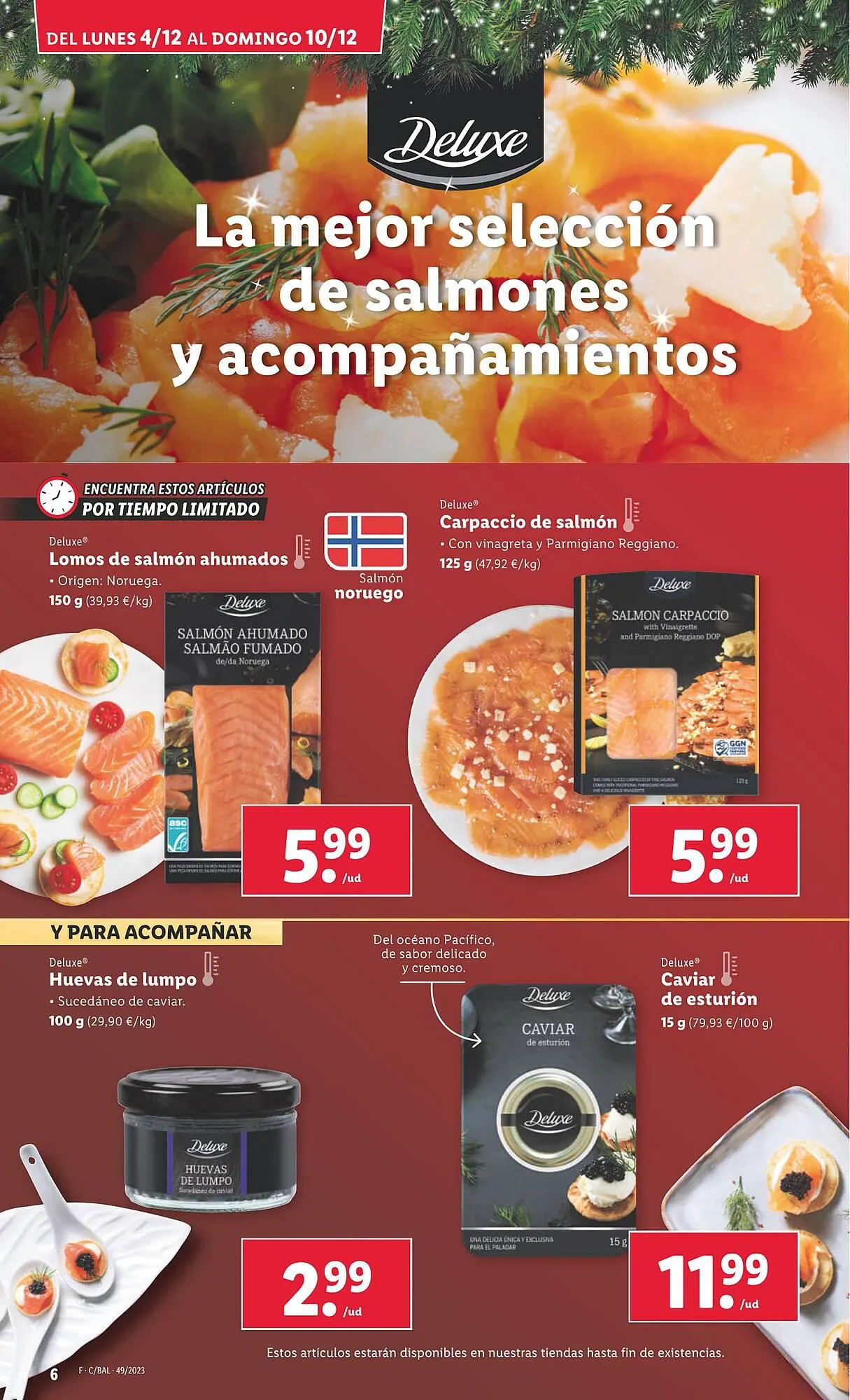 Catálogo de Folleto Lidl 4 de diciembre al 10 de diciembre 2023 - Página 30