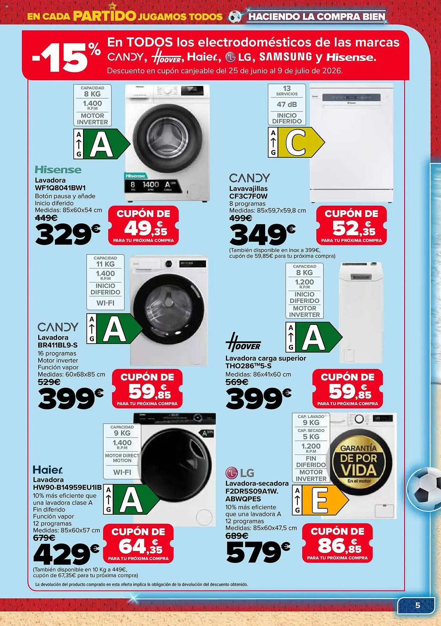 Catálogo de Folleto Carrefour 9 de junio al 24 de junio 2026 - Página 5