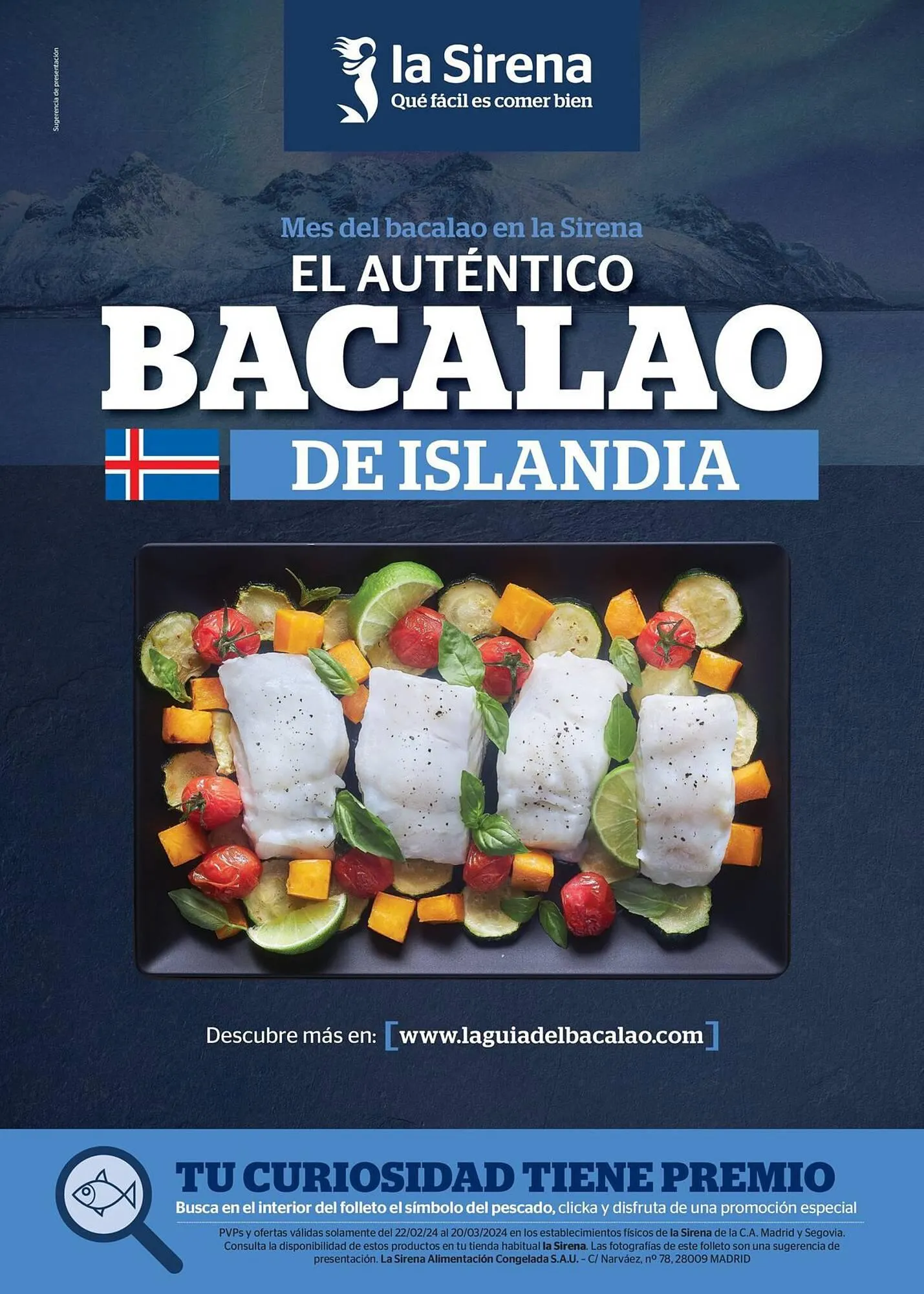 Catálogo de Folleto La Sirena 22 de febrero al 20 de marzo 2024 - Página 1