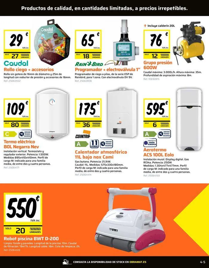 Catálogo de Folleto Obramat 25 de junio al 8 de julio 2024 - Página 5