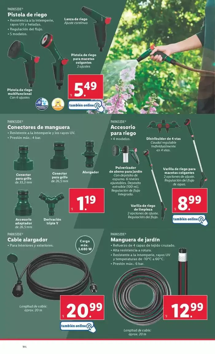 Catálogo de ¡Bazar Lidl! Ofertas válidas del 17/03 al 23/03 17 de marzo al 23 de marzo 2025 - Página 8